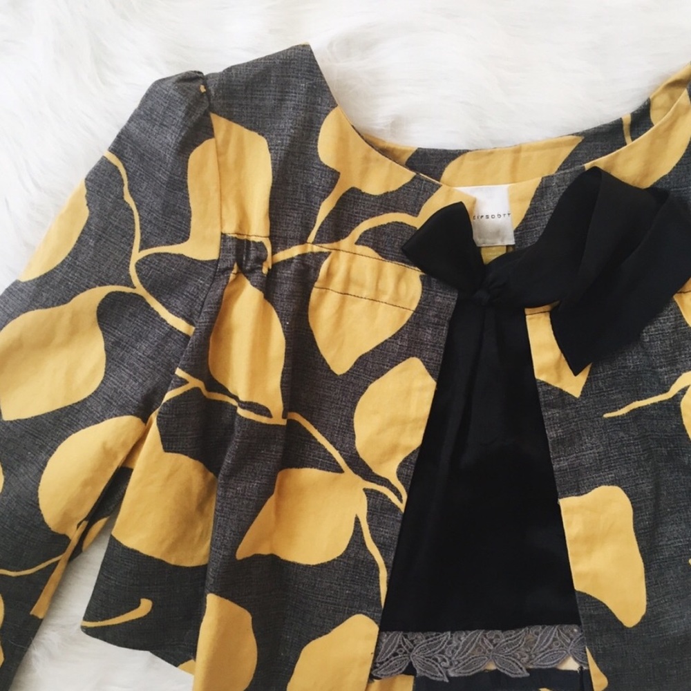 Leifsdottir Cropped Jacket by Anthropologie